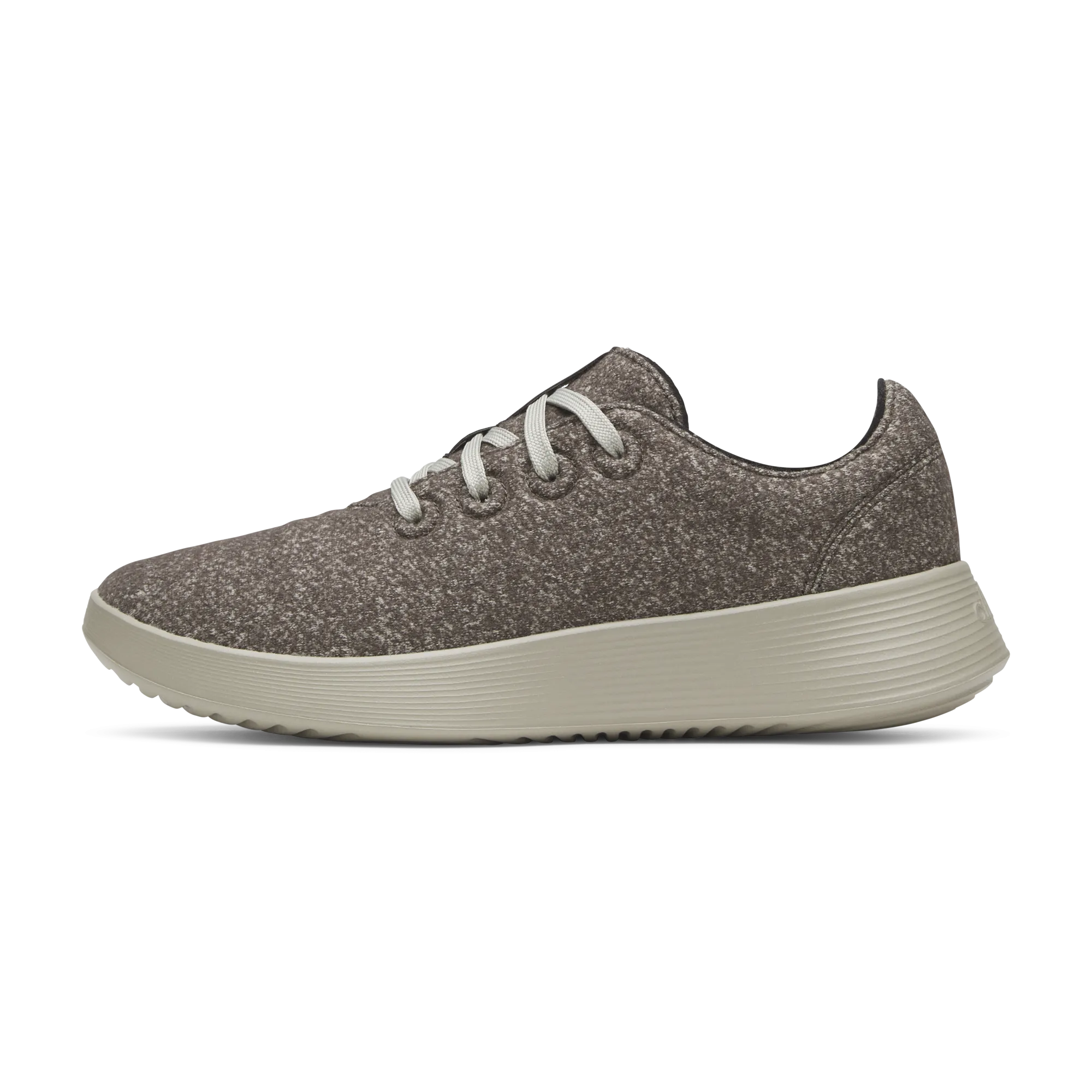 Men's Wool Runner Go - Rustic Brown (Weathered Grey Sole)