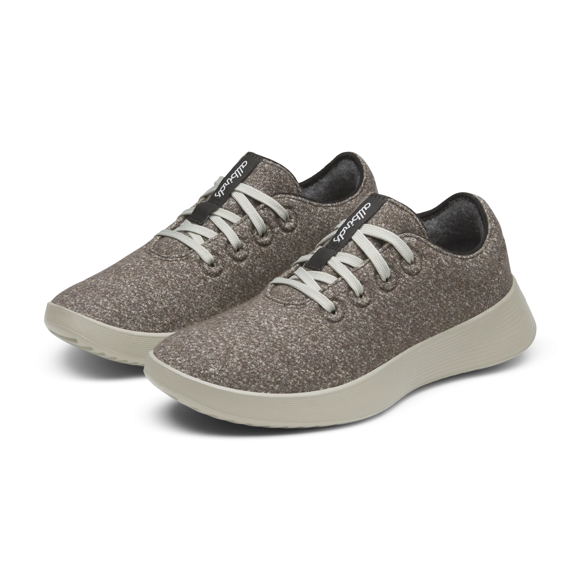 Men's Wool Runner Go - Rustic Brown (Weathered Grey Sole)