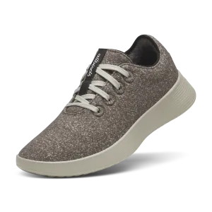 Men's Wool Runner Go - Rustic Brown (Weathered Grey Sole)