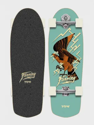 Mick Fanning x Yow Falcon Driver 32.5" Surfskate Green
