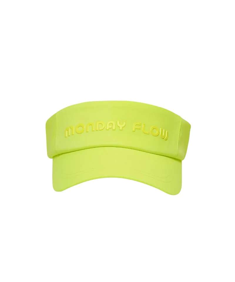 Monday Flow Golf & Run Visor - Lemon