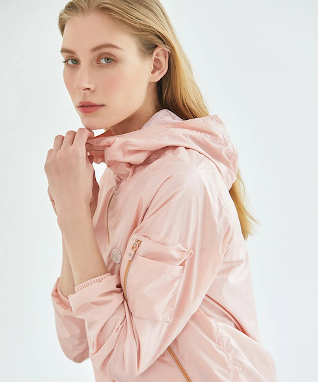 MYCL Pocket Windbreaker - Pink