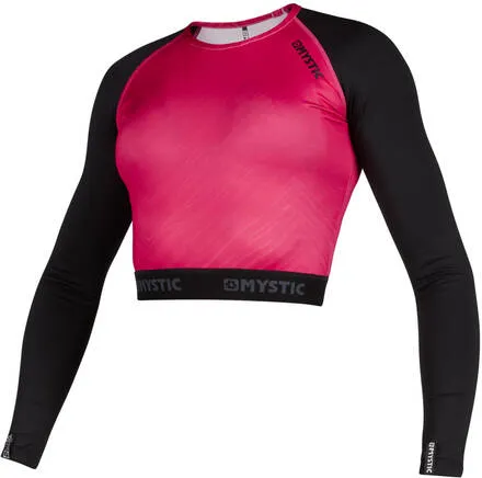 Mystic Womens Pink Diva Long Sleeve Rashguard