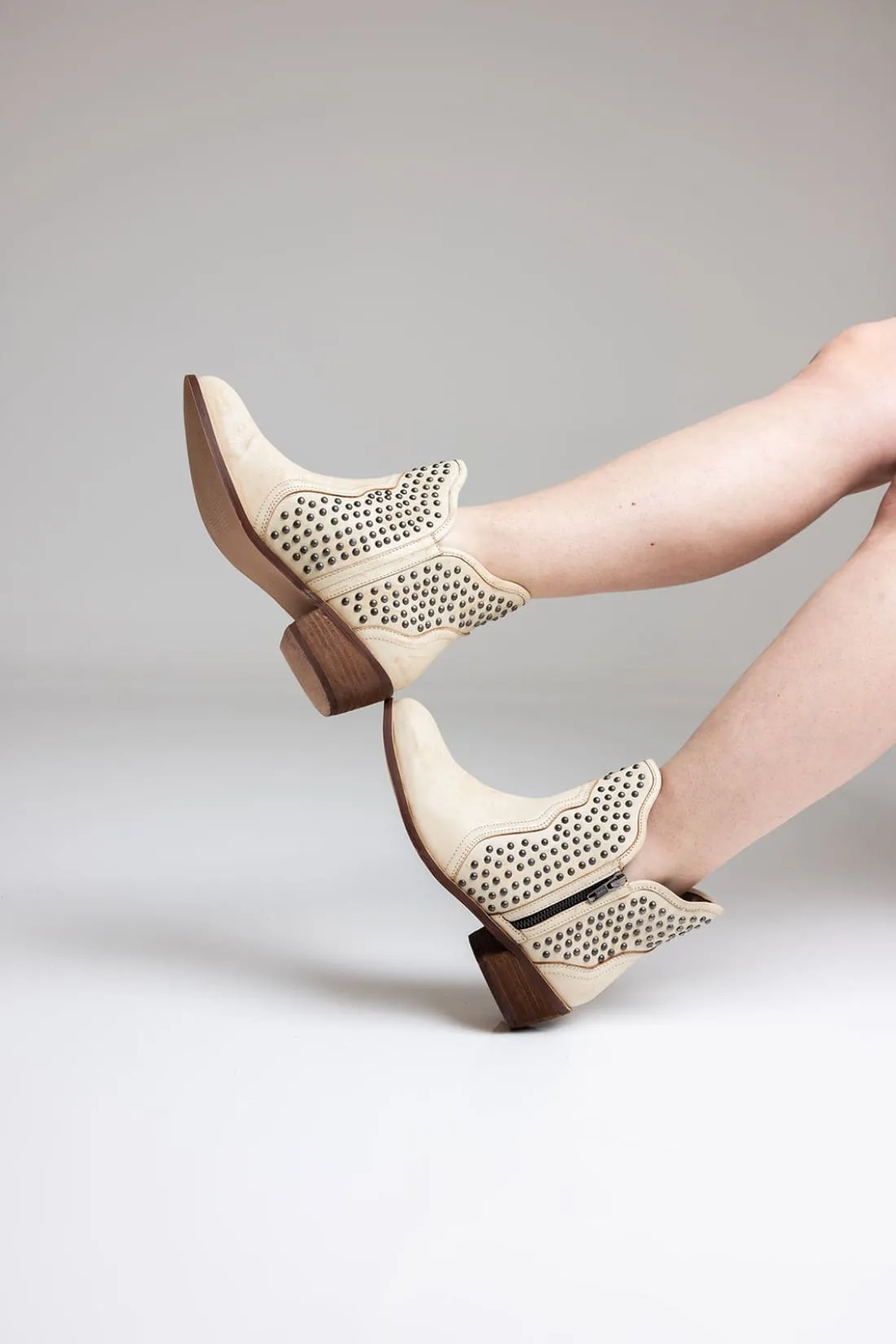 Nailed It Ankle Boot in Creamy White