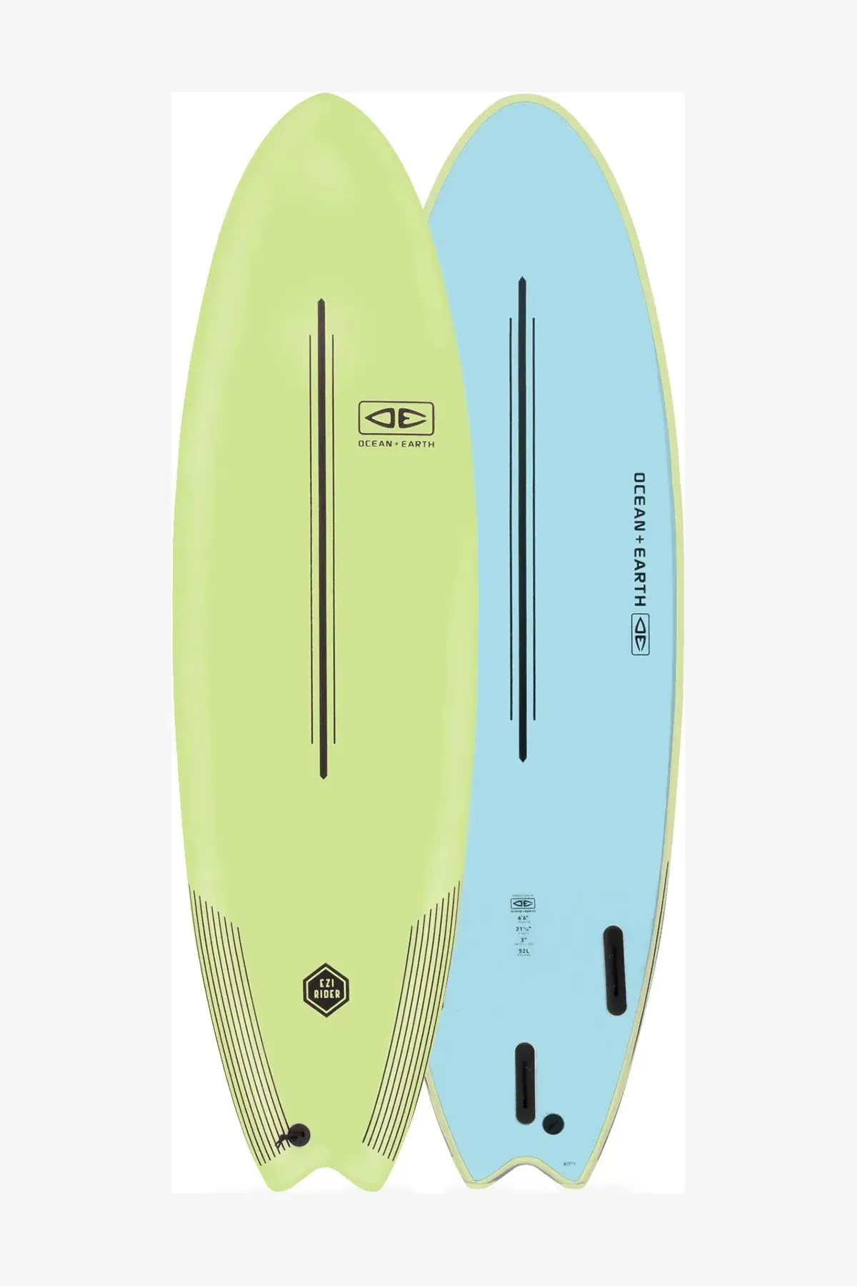 O&E 6'6'' EZI RIDER SOFT TOP