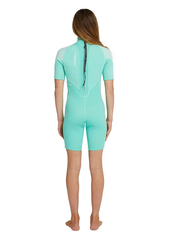 ONeill Girls Reactor II 2mm Back Zip Spring Suit