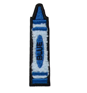 Patch - Blue Crayon