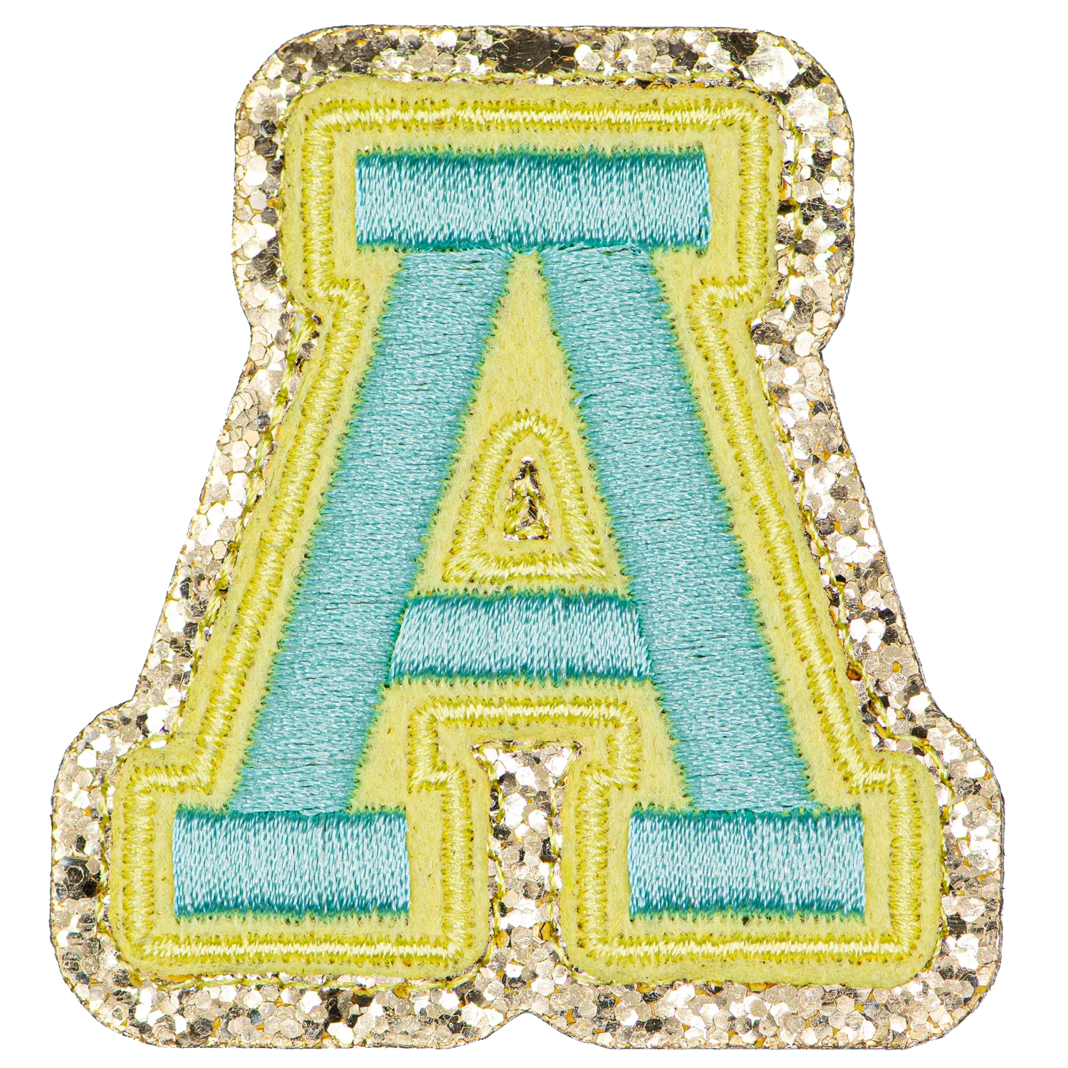 Patches - Embroidered multicolor Letters