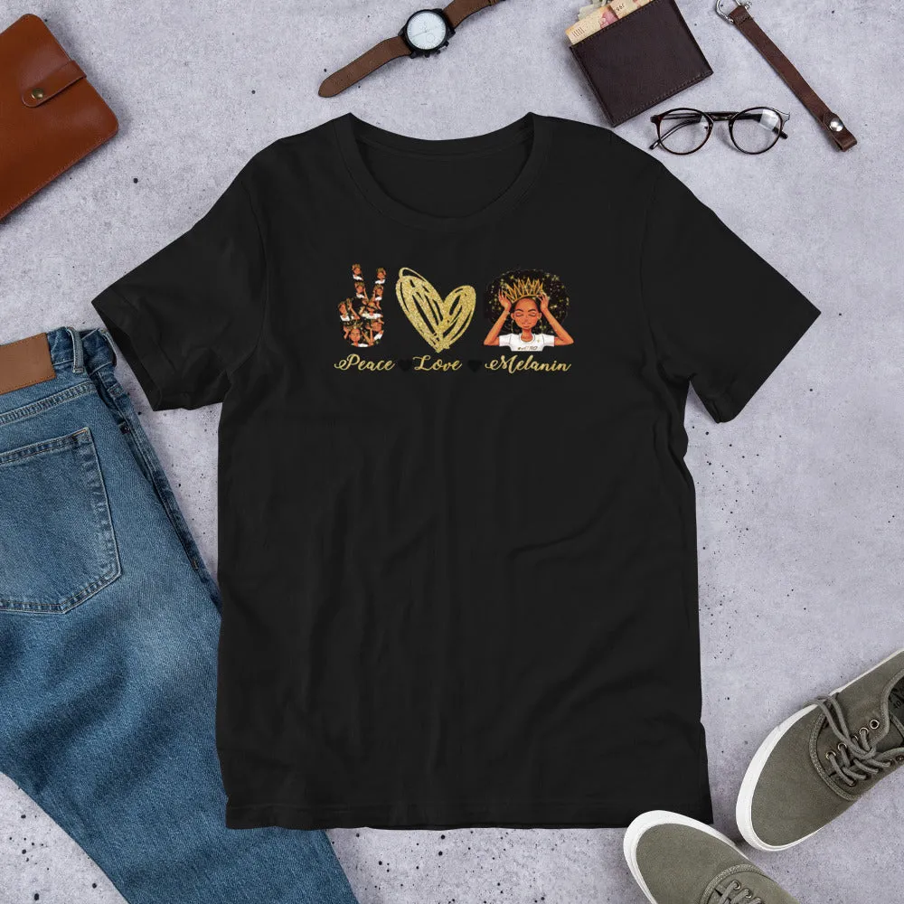Peace Love Melanin T-Shirt