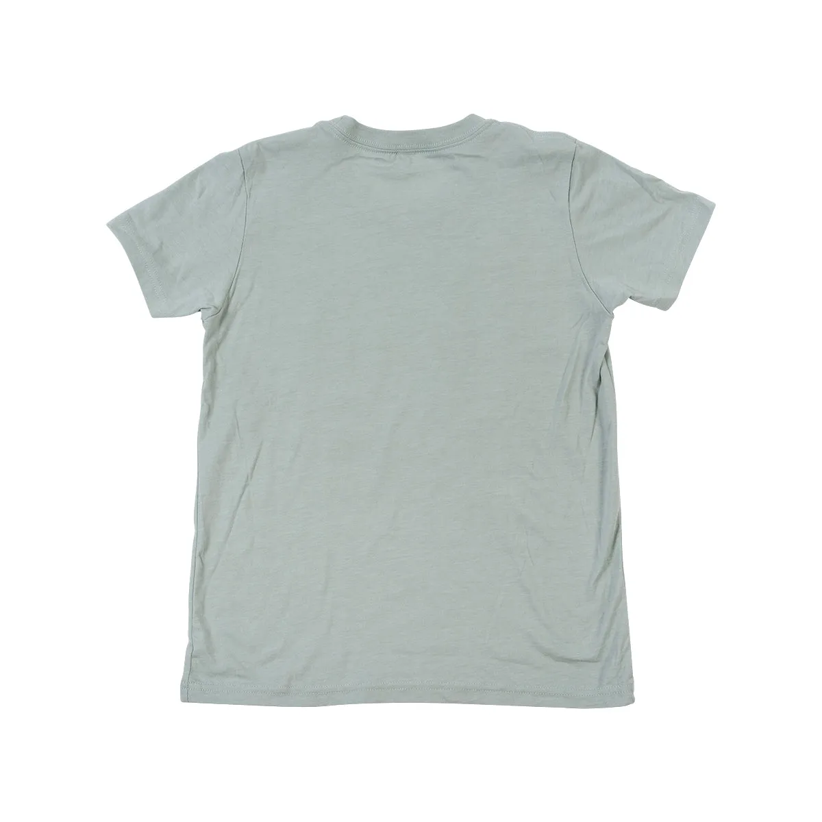 Peachy Keen Girl's Tee - Heather Blue