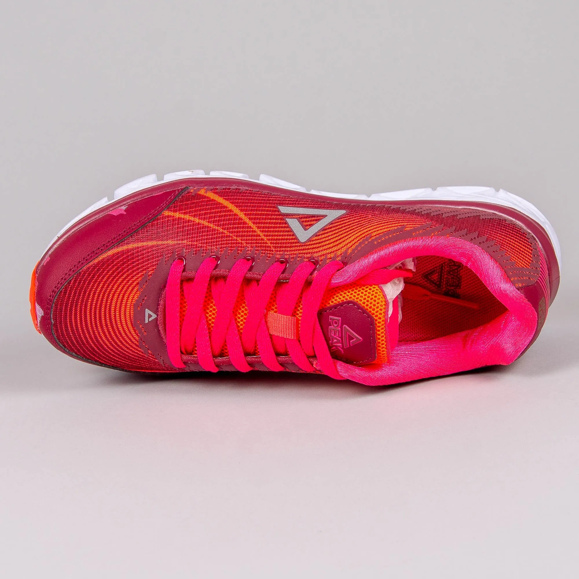 Peak Women Running Lightweight Shoes Rumna Red/Fluorescent Red
