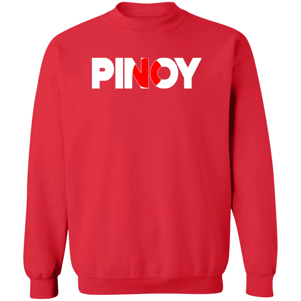 Pinoy Japan Flag Unisex Crewneck Pullover Sweatshirt