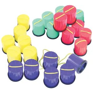 Plastic Non-Slip Stilts pk 12
