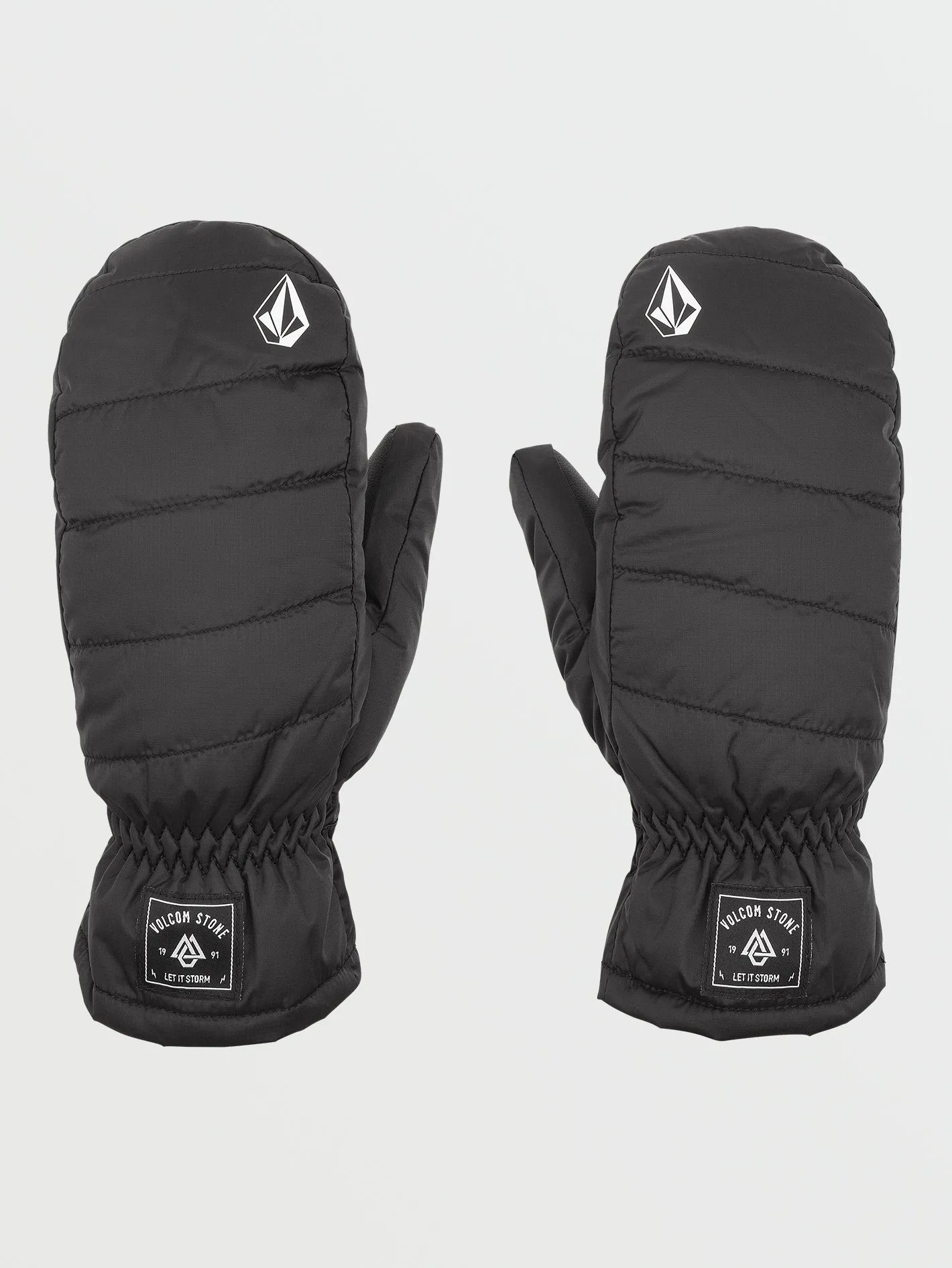 Puff Puff Mittens - Black (Unisex)