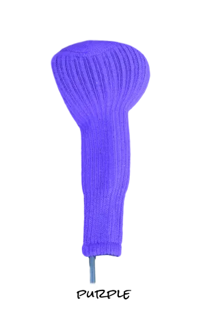 Purple Club Sock Golf Headcover