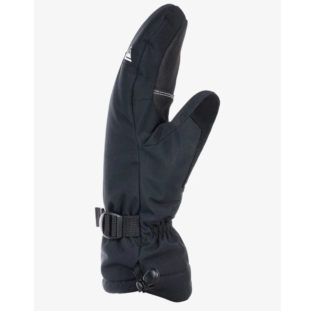 Quiksilver Mission Ski/Snowboard Mitts - True Black