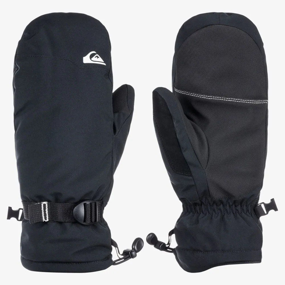 Quiksilver Mission Ski/Snowboard Mitts - True Black
