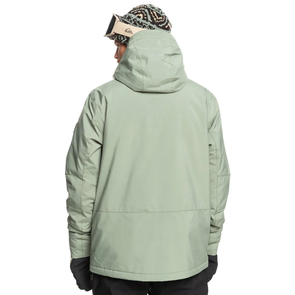 Quiksilver Mission Solid Snow Jacket - Sea Spray