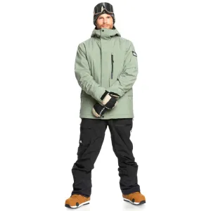 Quiksilver Mission Solid Snow Jacket - Sea Spray