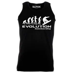 Reality Glitch Evolution of Snowboarding Mens Vest