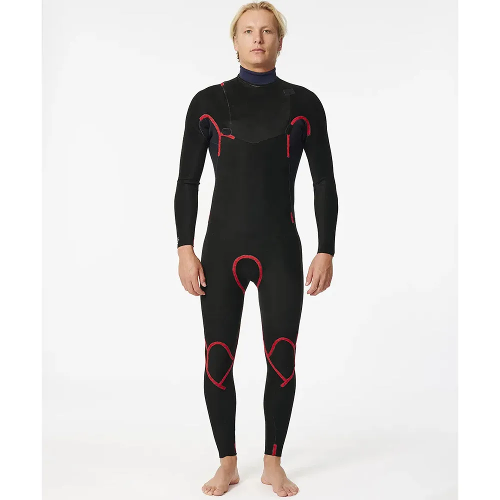 Rip Curl Dawn Patrol Performance 4/3mm CZ Wetsuit - Black