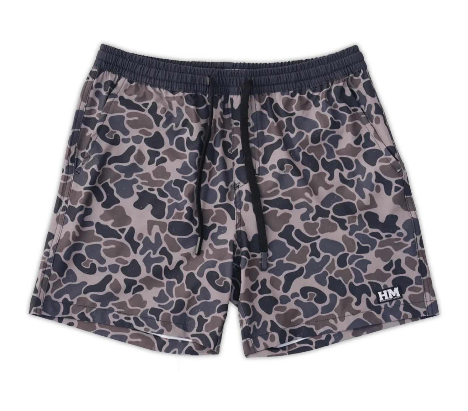 River Camo Youth Athletic Shorts
