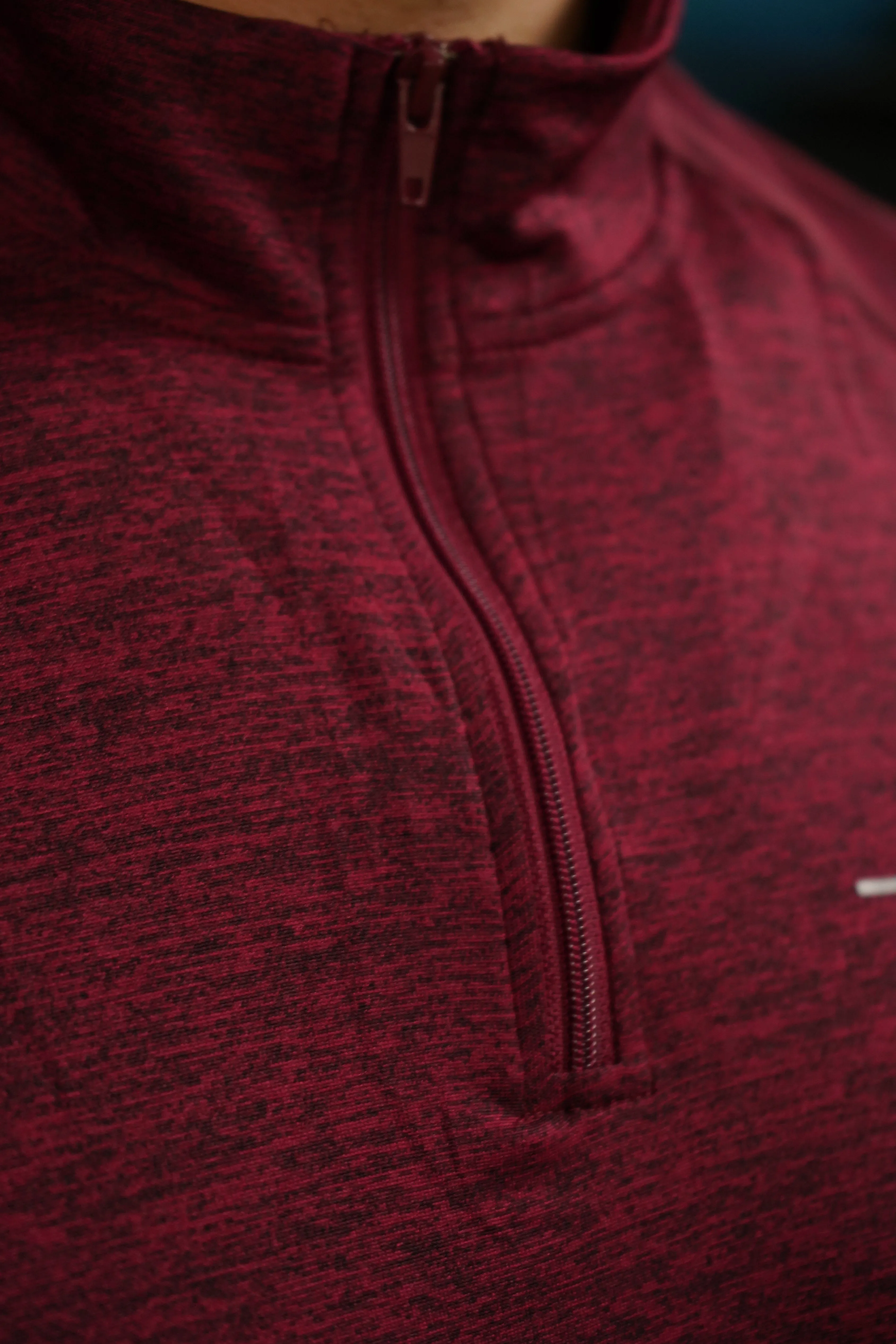 RockyGains Athletic 1/4 Zip - Maroon