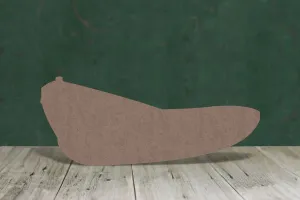 Rowing boat 1 - wooden craft blank - 2mm MDF