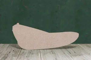 Rowing boat 1 - wooden craft blank - 3mm MDF