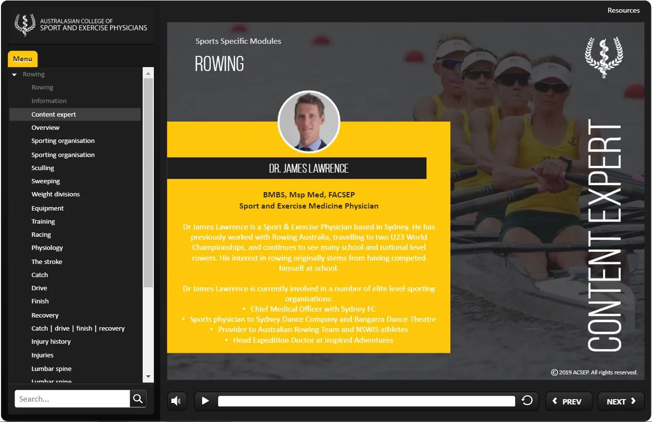 Rowing