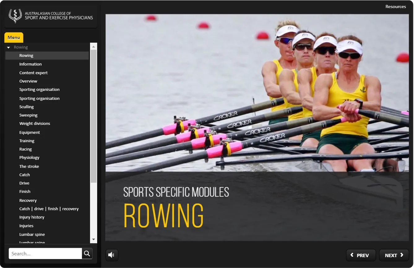 Rowing