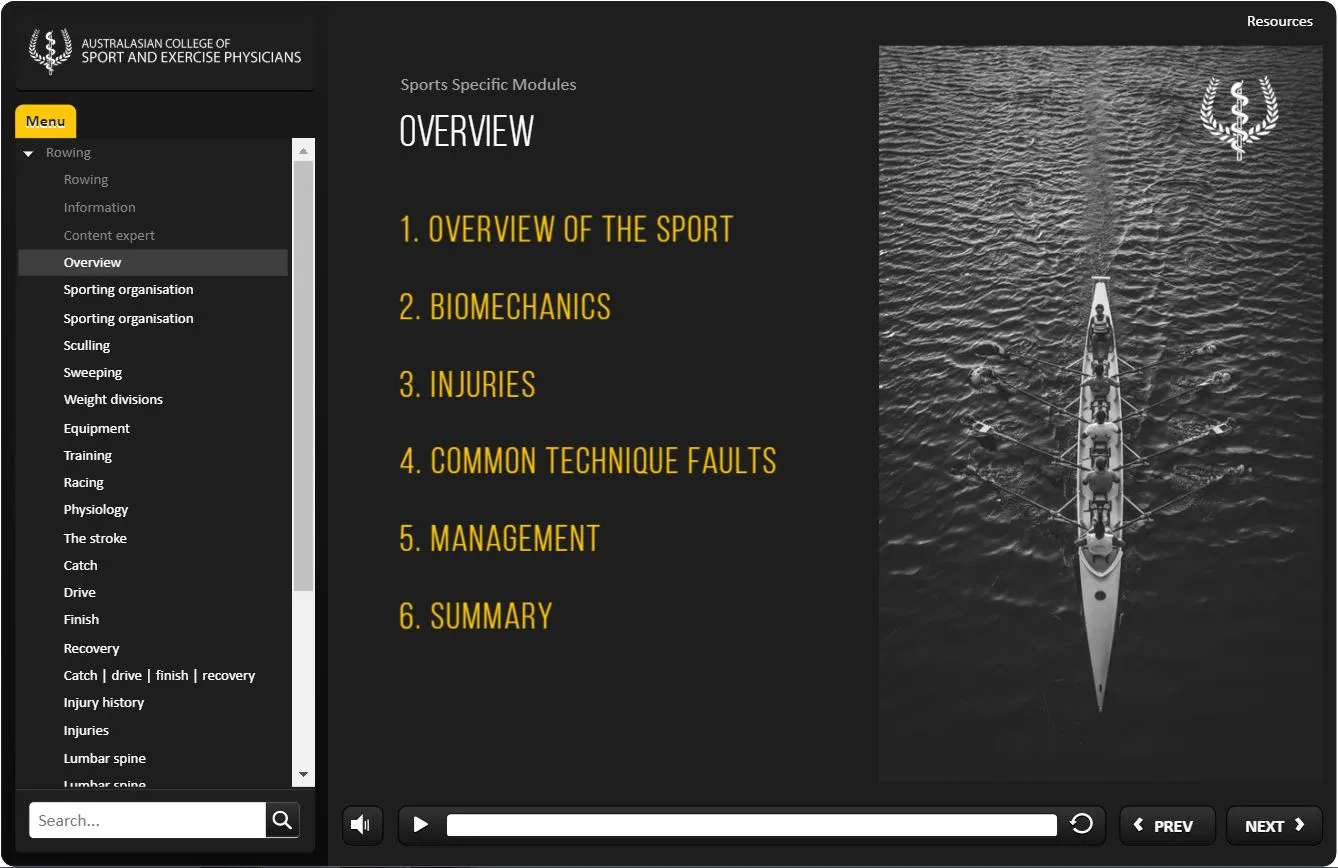 Rowing