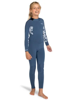 Roxy Girls Swell Series 3/2mm Back Zip Steamer Wetsuit