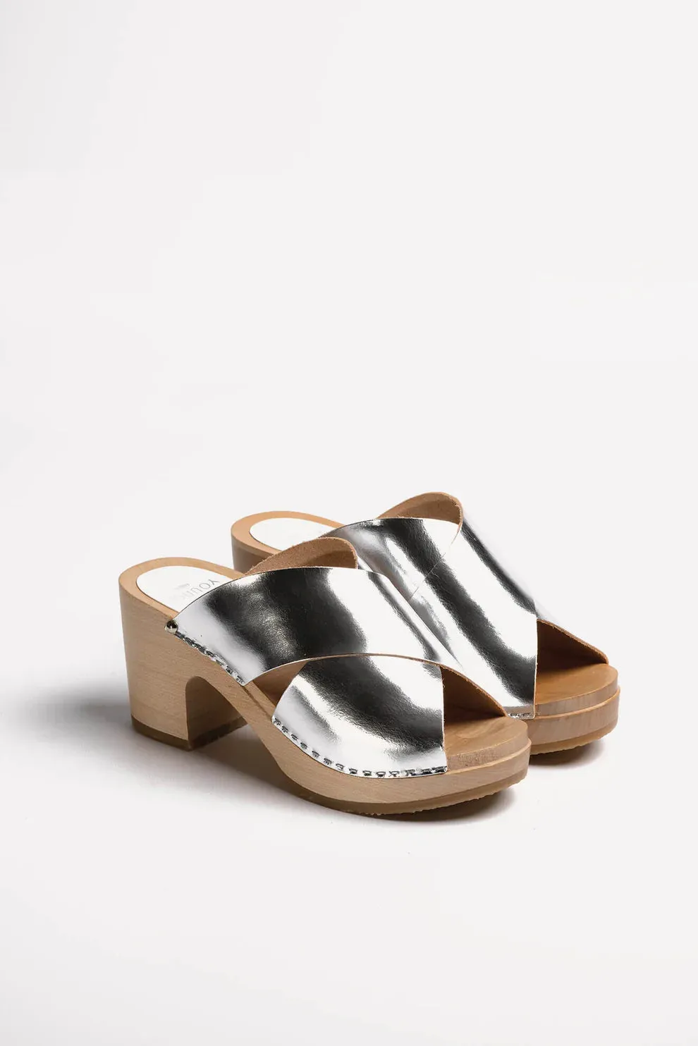 Sabot YouYou Yzis Clogs - Silver
