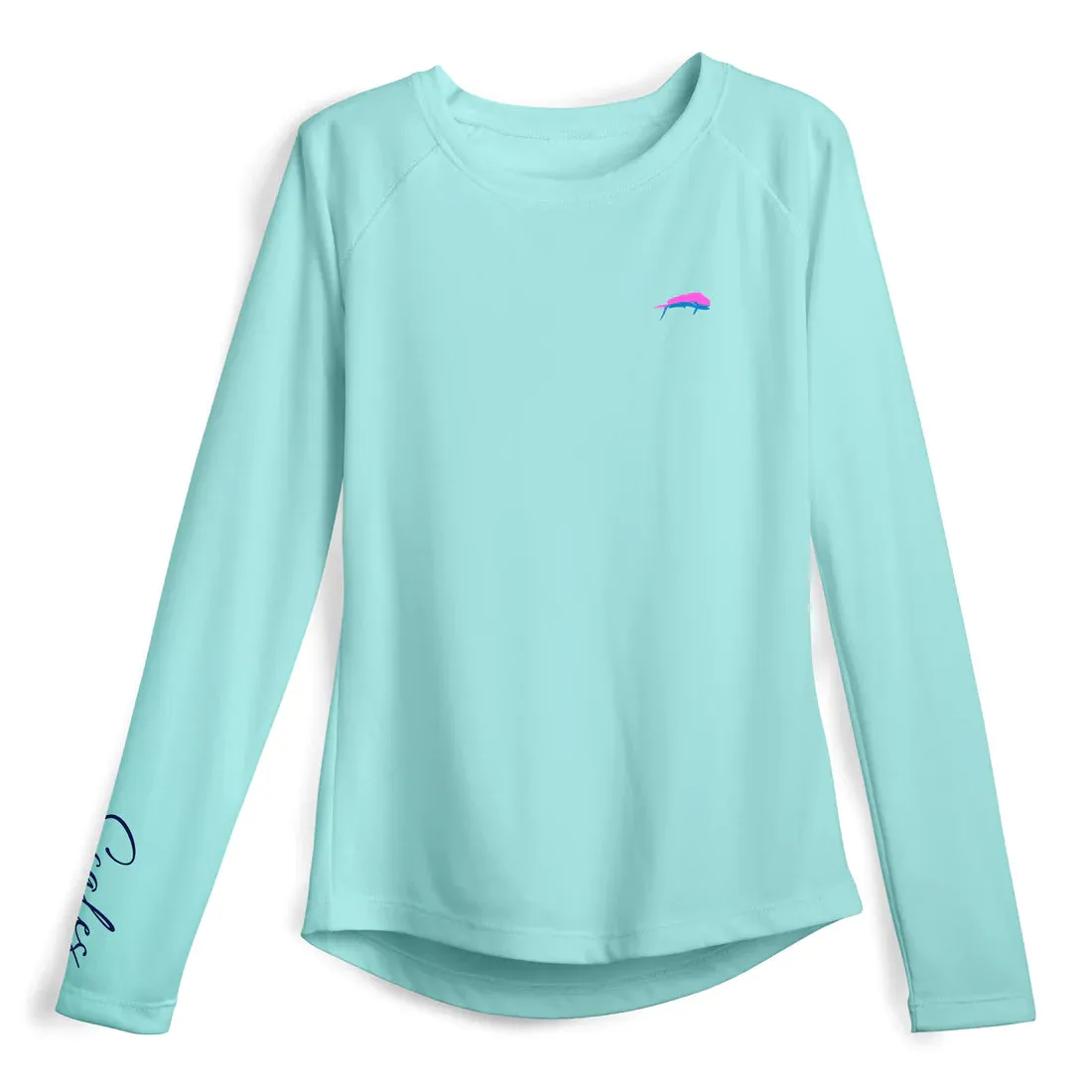 Scales Mahi Slam L/S Performance - Seafoam