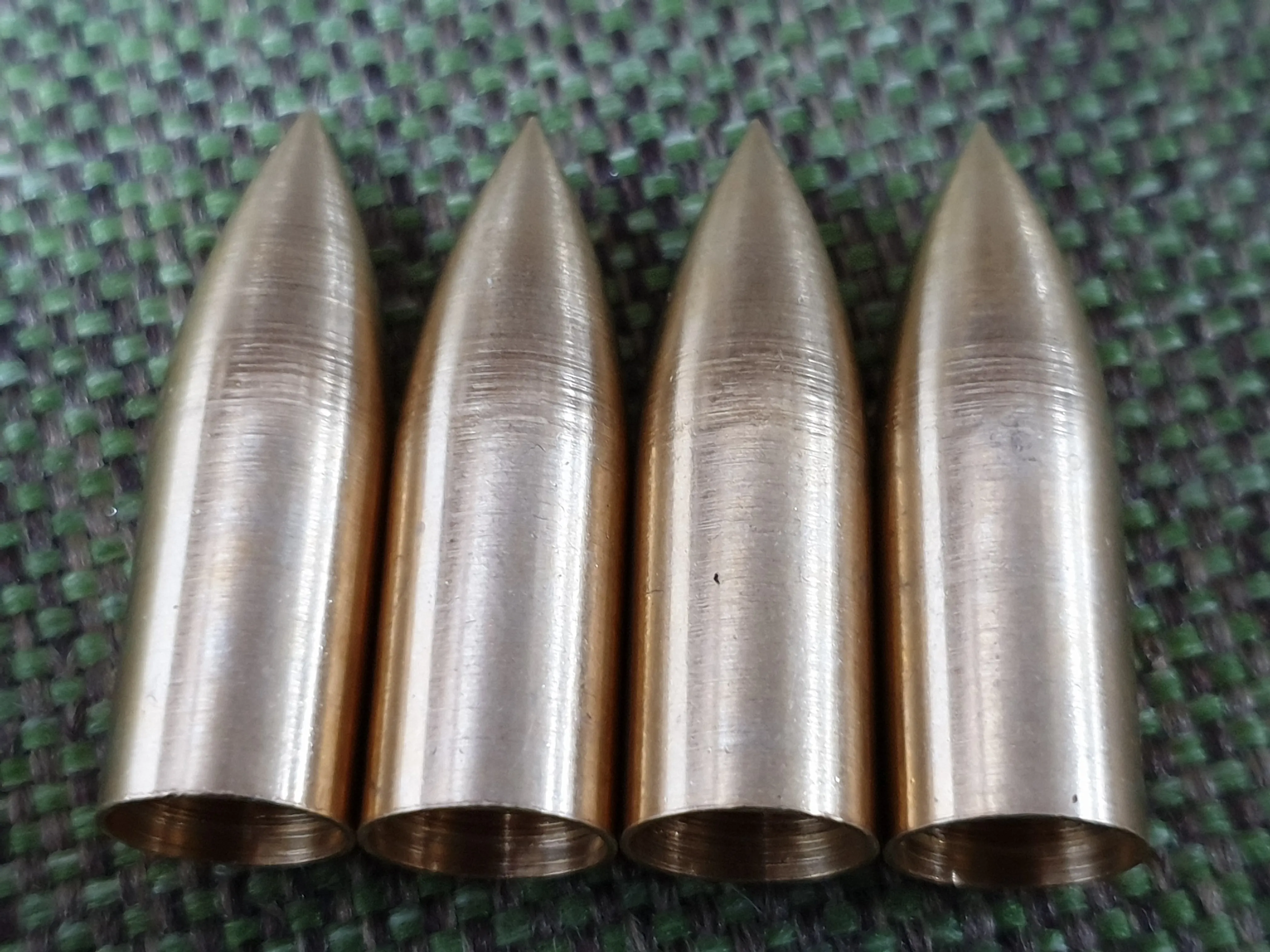 Screw-on Taper fit Brass Points