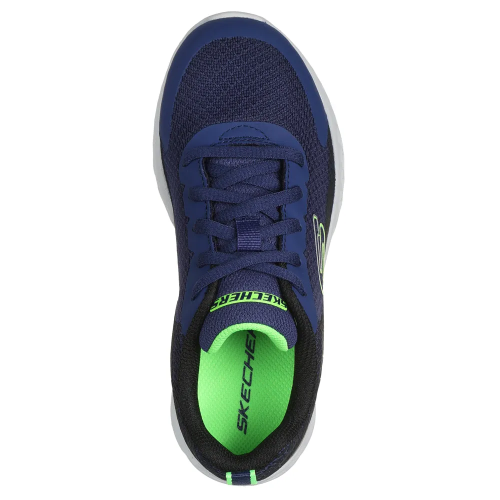 Skechers Microspec II Vovrix Navy/Black/Lime