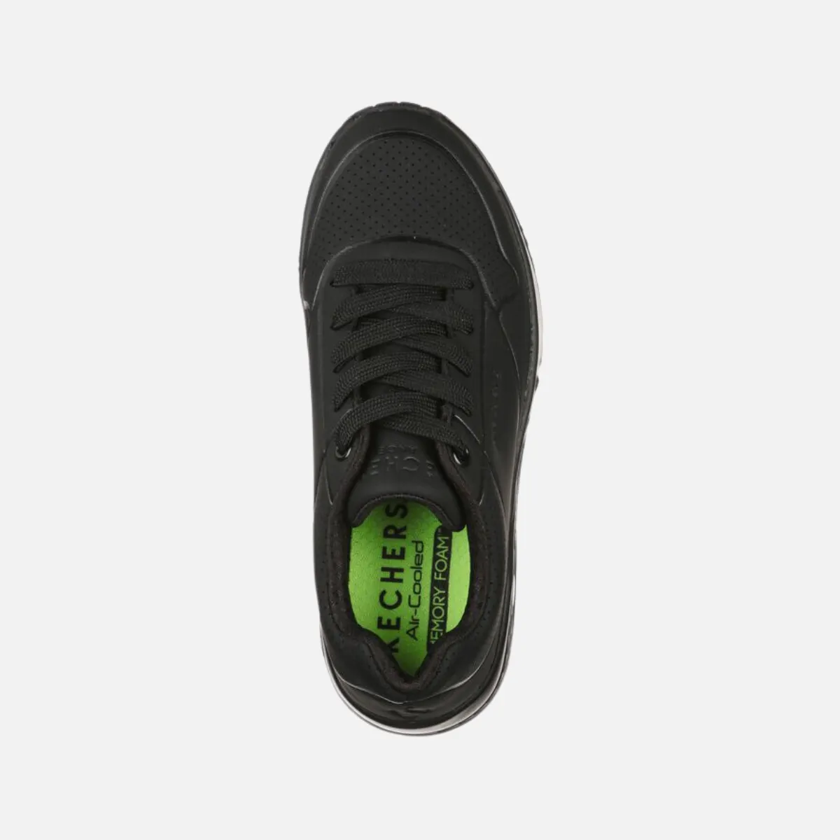Skechers Uno-Stand On Air Kids Shoes (8-12 Year) -Black
