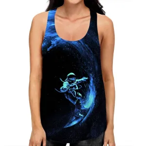 Space Surfing Racerback