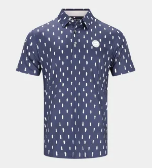 SPLATTER POLO - NAVY