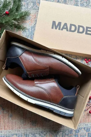 Steve Madden Lyddon Lace Up Shoes for Men in Cognac | MLYDDON