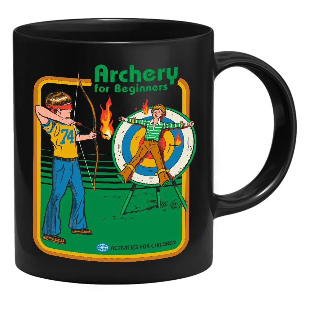 Steven Rhodes - Archery for Beginners - Tasse