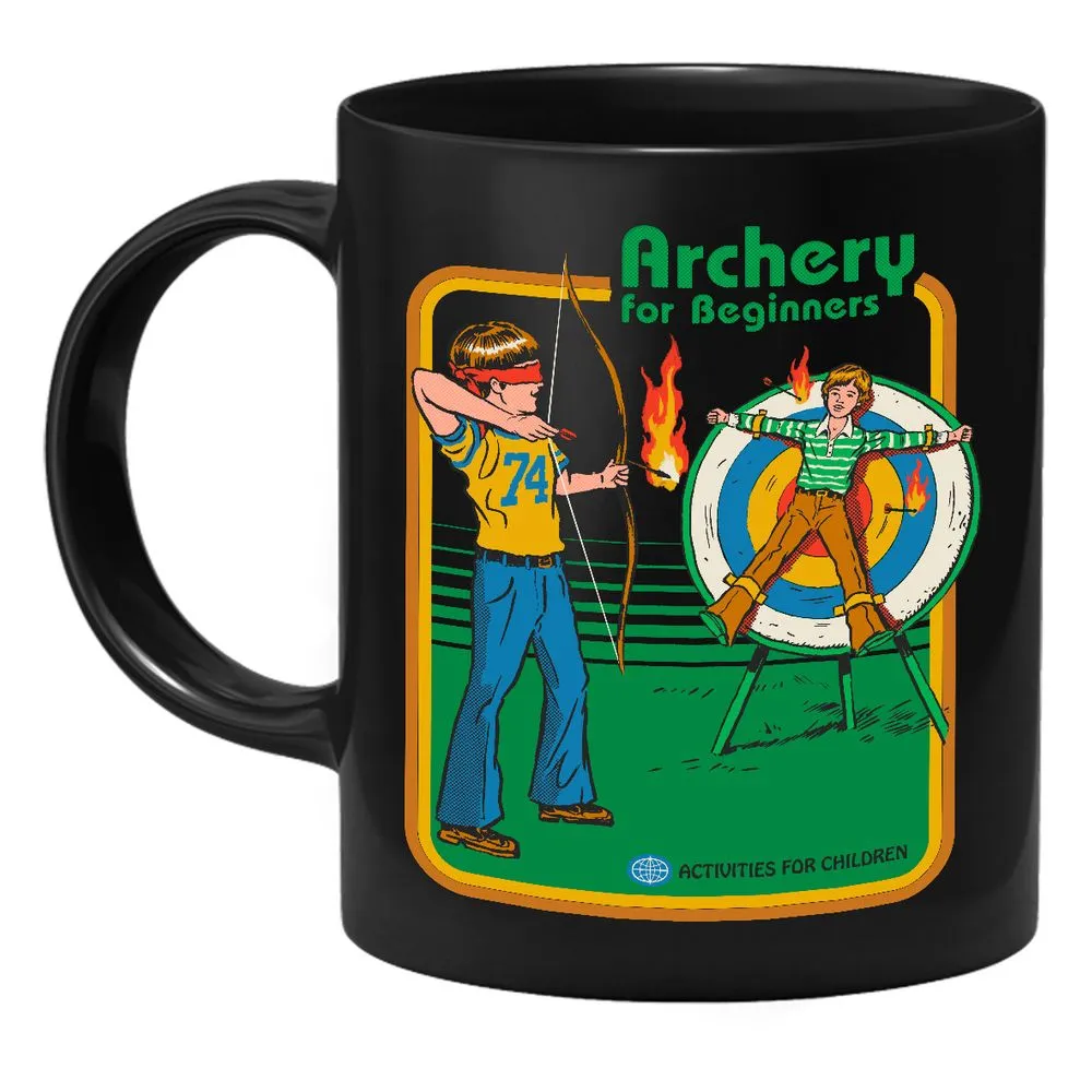 Steven Rhodes - Archery for Beginners - Tasse