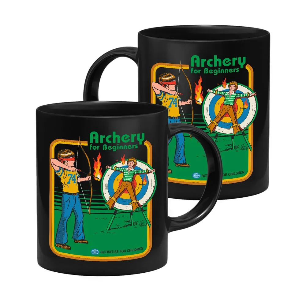 Steven Rhodes - Archery for Beginners - Tasse