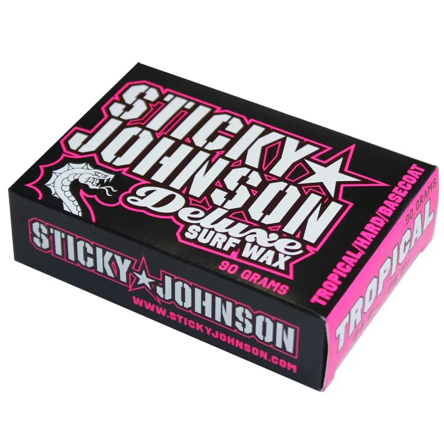Sticky Johnson Deluxe Surf Wax 90g