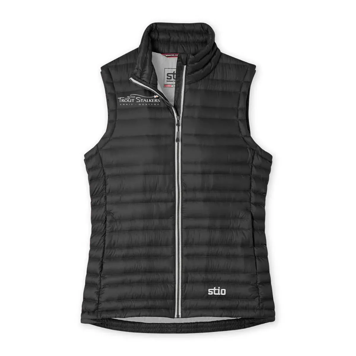Stio MTS Logo Womens Pinion Down Vest Abyss