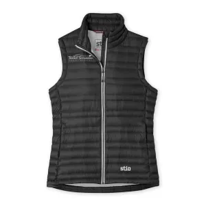 Stio MTS Logo Womens Pinion Down Vest Abyss