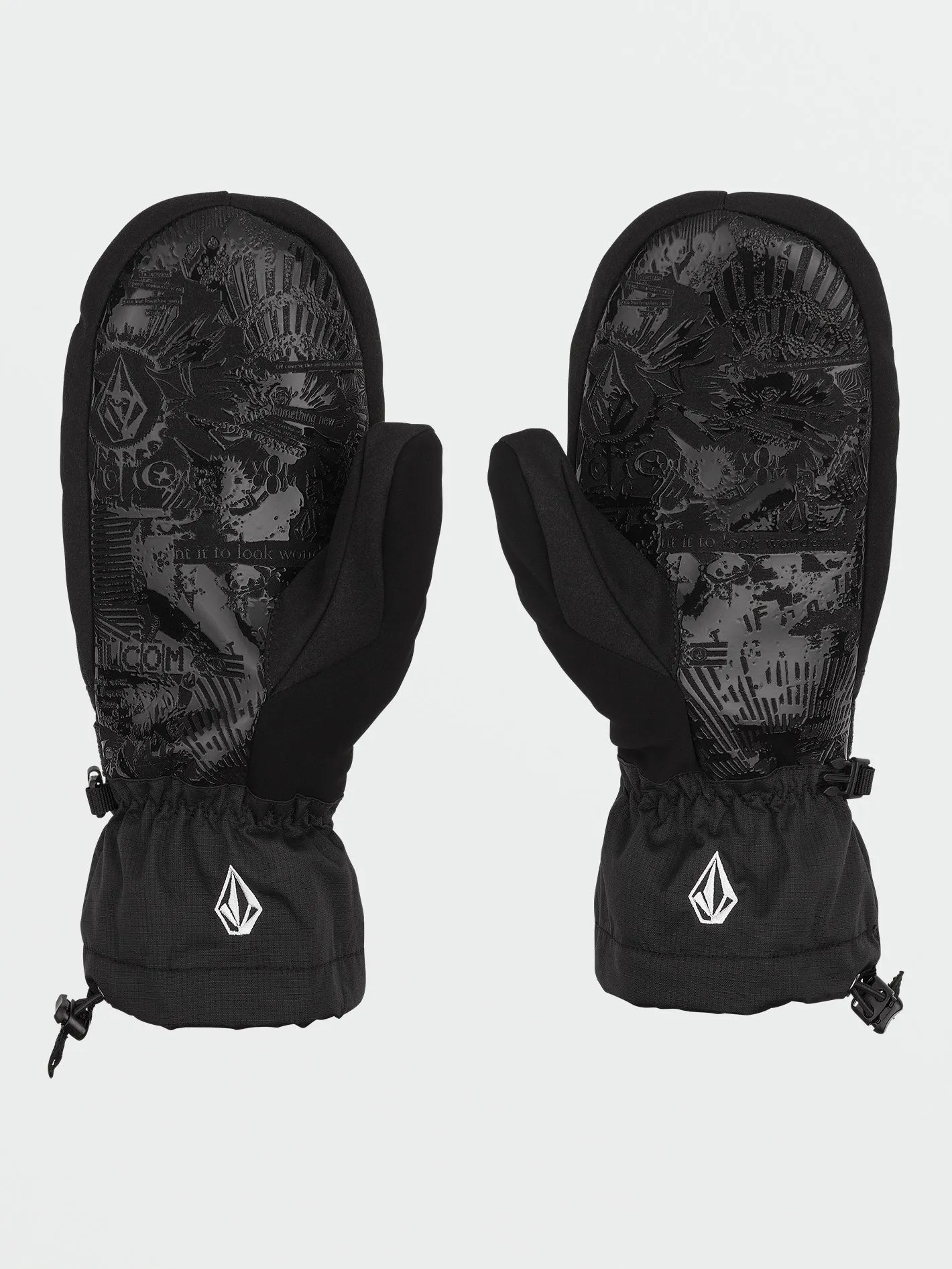 Stone Brighton Mittens - Black