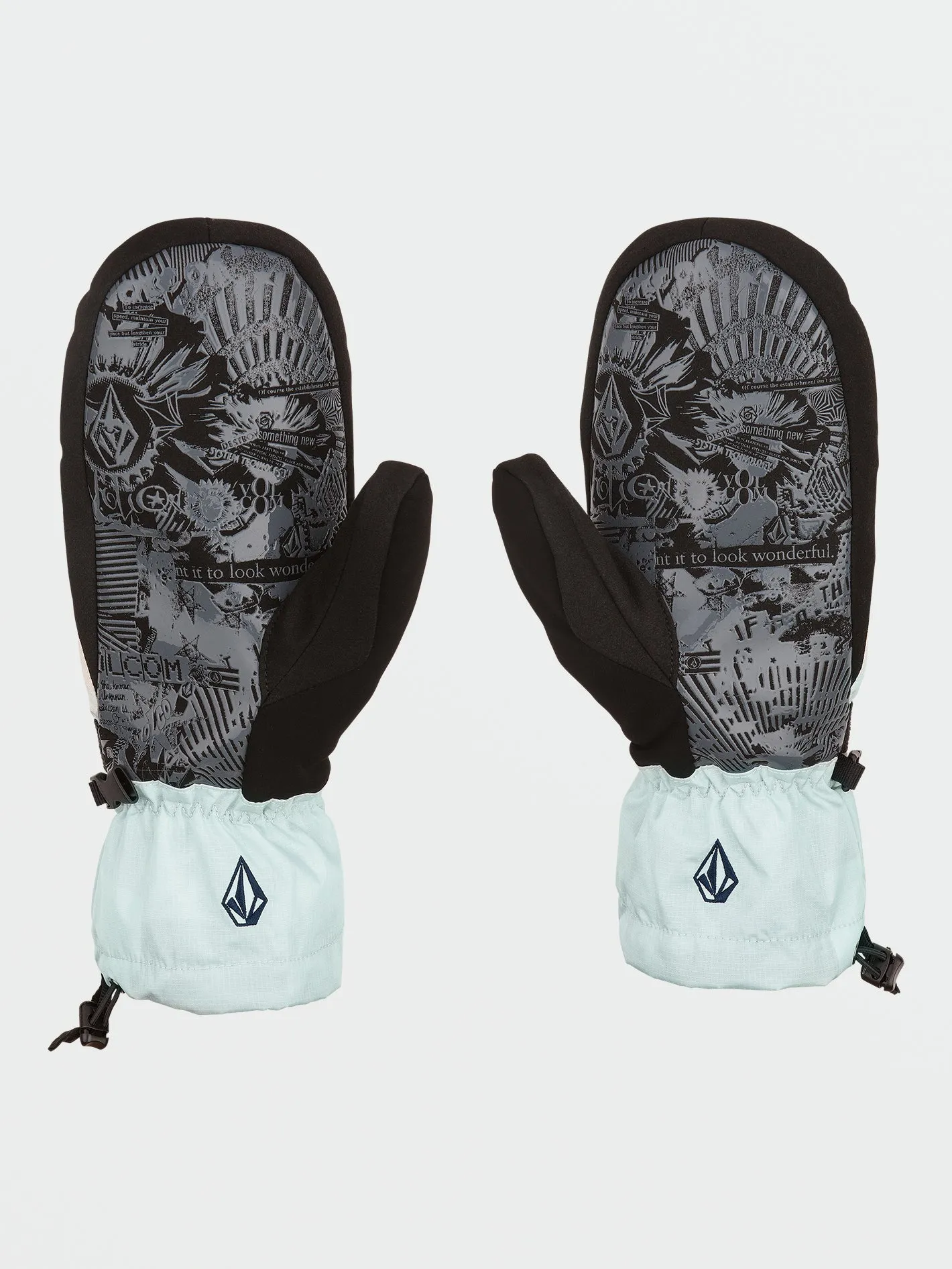 Stone Brighton Mittens - Off White