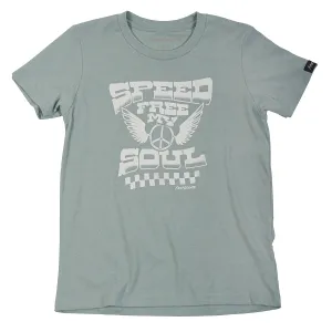 Sunshine Girls Tee - Heather Blue
